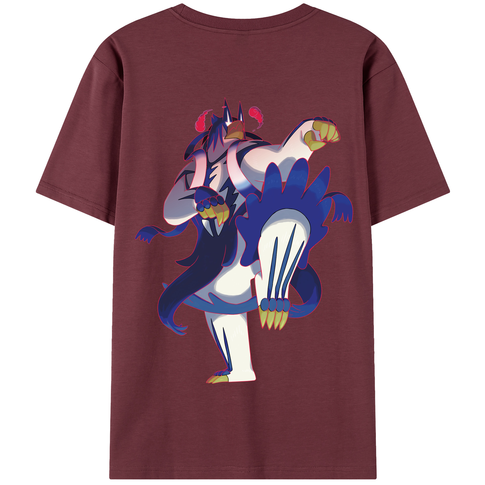 （画像用） ポケットモンスター Pokémon 綿100％半袖Tシャツ（背面プリント）